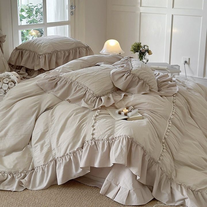 Parisian Ruffle Dream Bedding Set