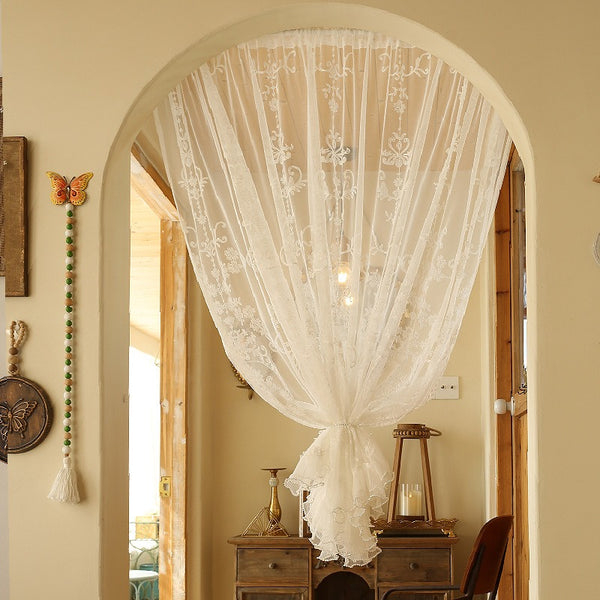 Romance Wave Lace Curtain