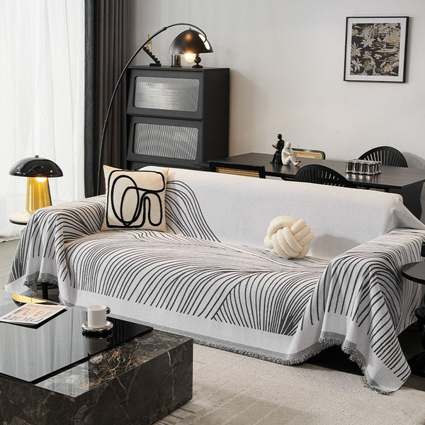 Dancing Line Sofa Cover