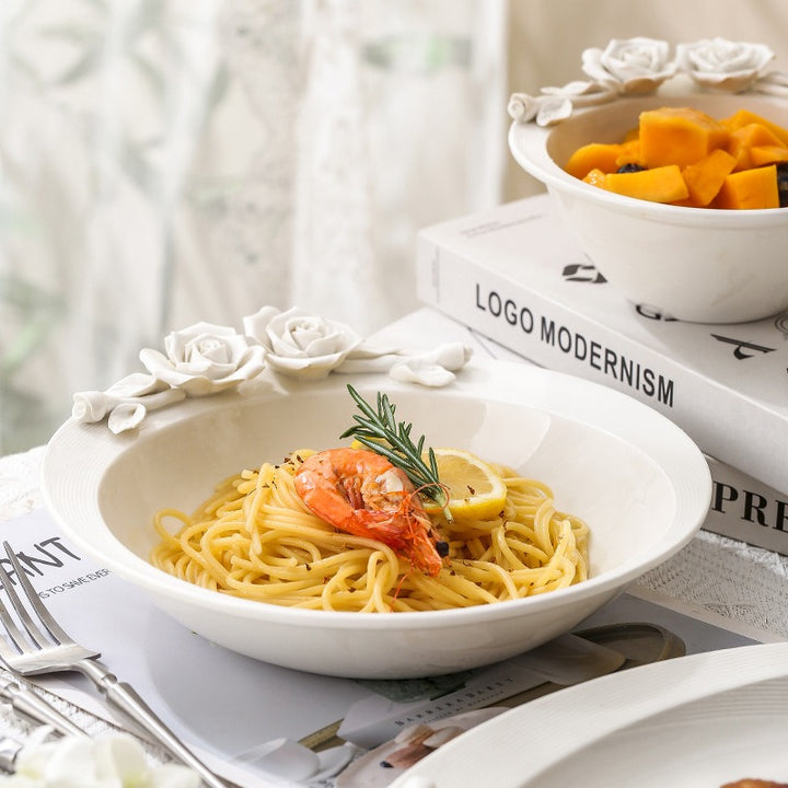 Rose‘s Secret Embossed Dinnerware