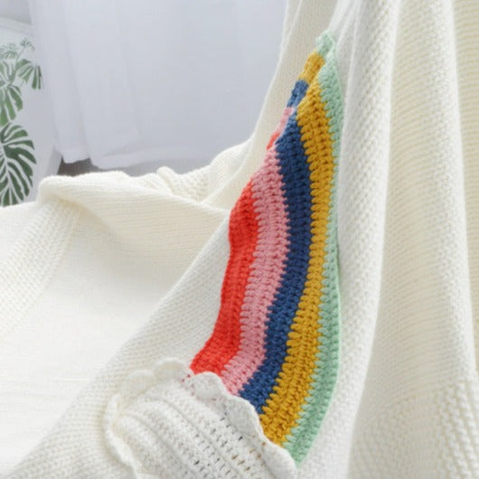Rainbow Cuddle  Blanket