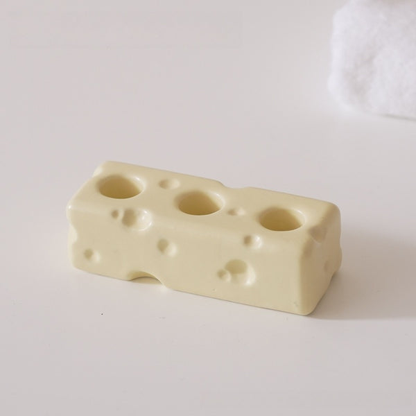 Cheddar Cheese Tooth Brush Holder