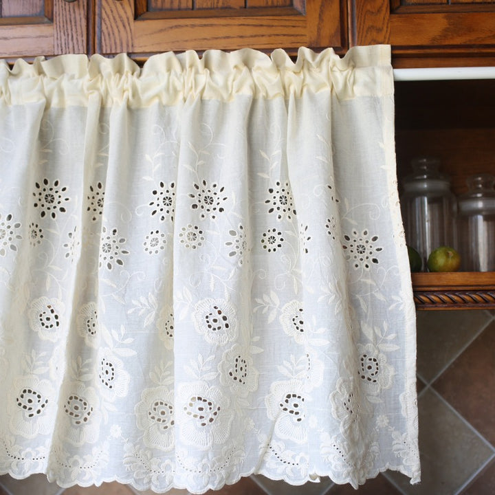 Romantic Lace Cabinet Curtain