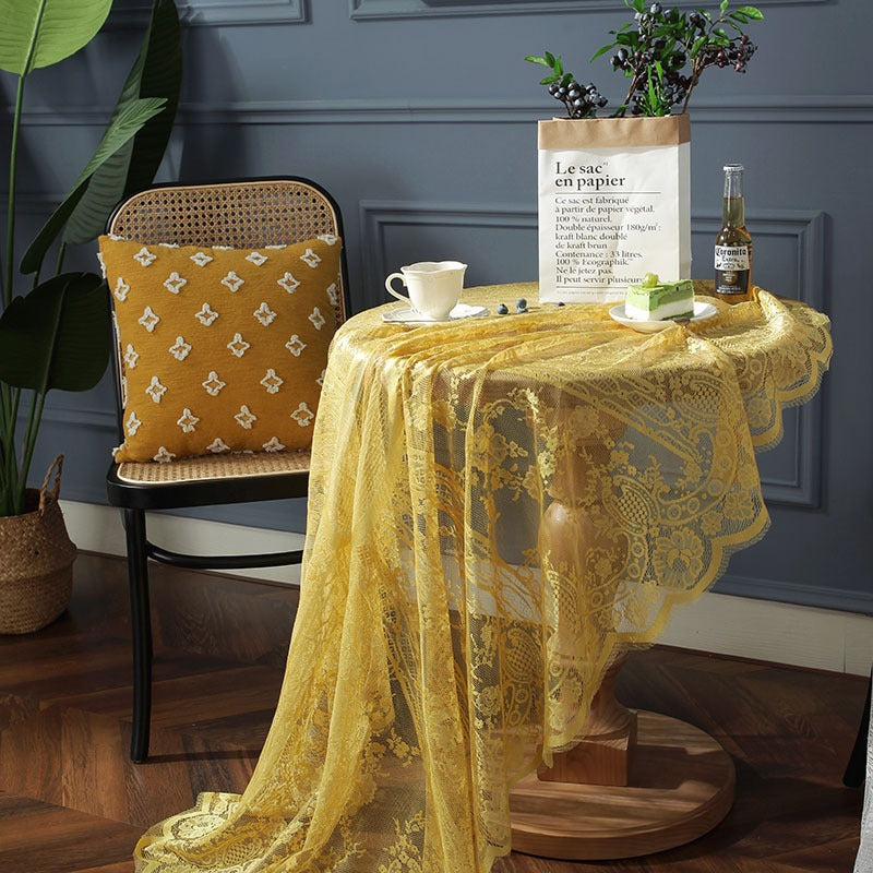 Wedding Party Lace Table Cloth