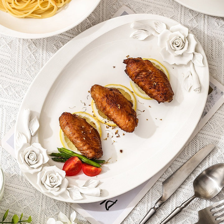 Rose‘s Secret Embossed Dinnerware