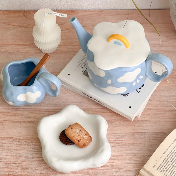 Tea Cloud Dreams Teacup & Pot Set