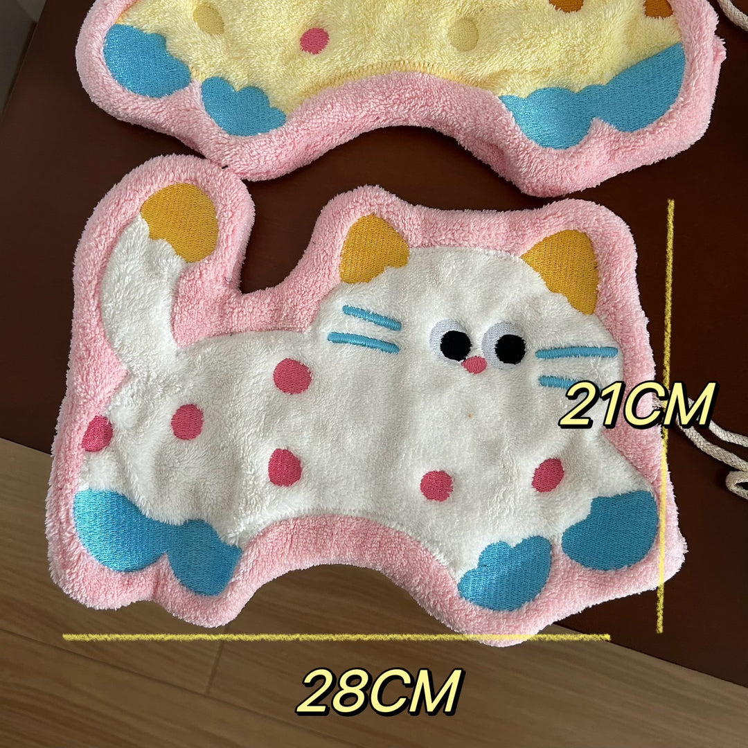 Kitty Hop Hanging Hand Towel Set