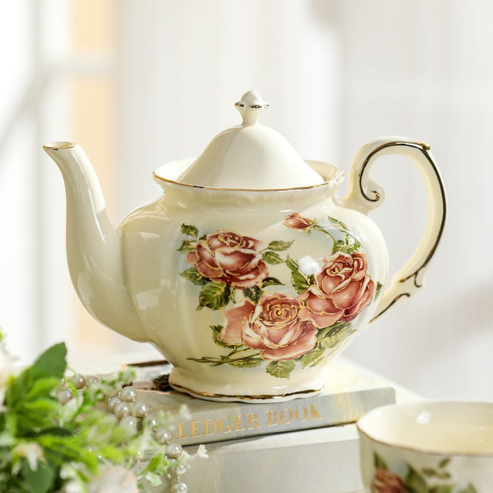 Rose Paradise Tea Cup & Pot Collection