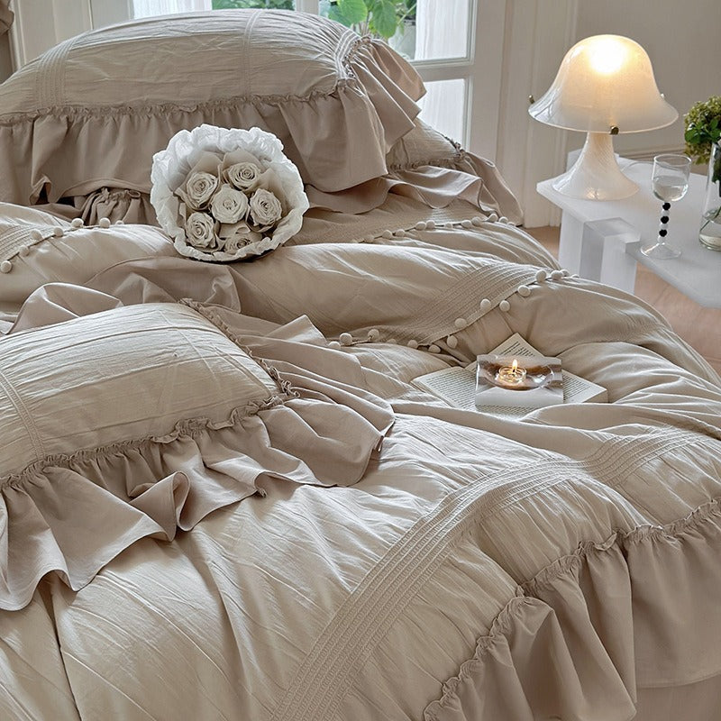 Parisian Ruffle Dream Bedding Set