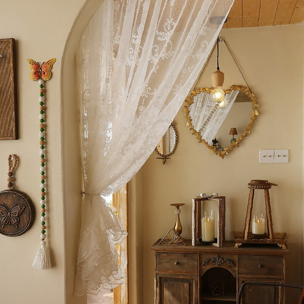 Romance Wave Lace Curtain