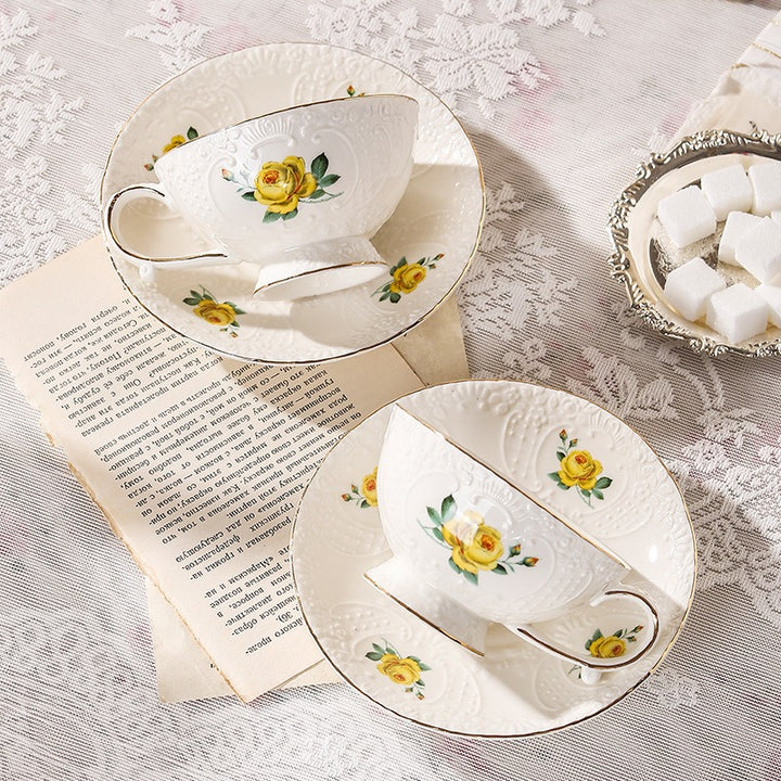 Spring Day Tea Cup & Pot