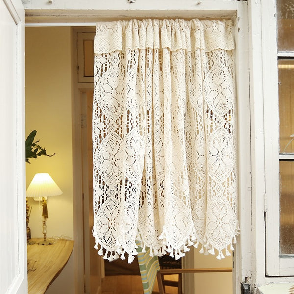 Retro Tassel Cabinet Curtain