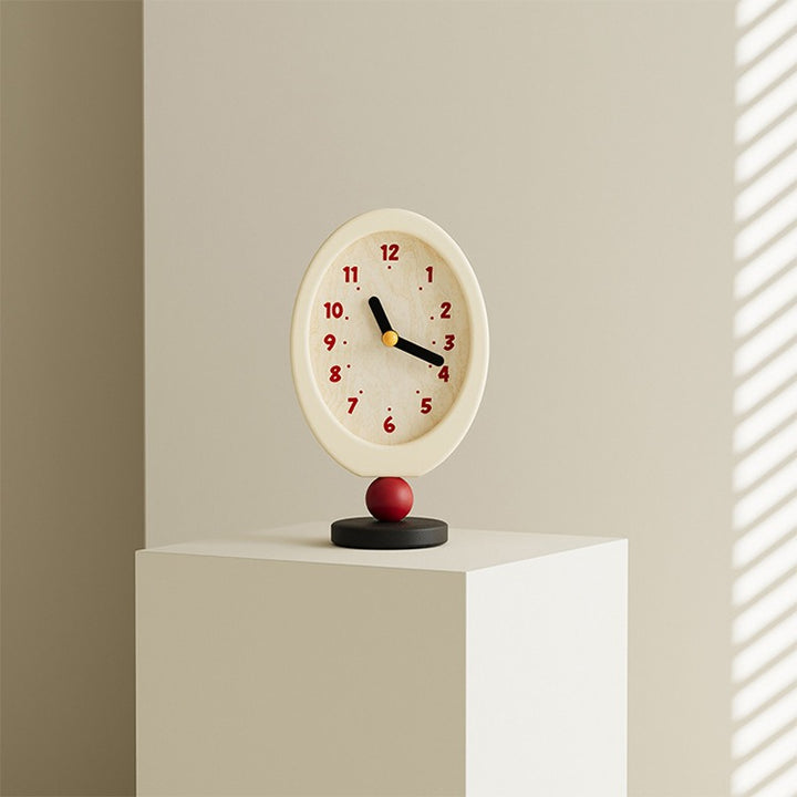 Mid Century Vibe Desk Clock