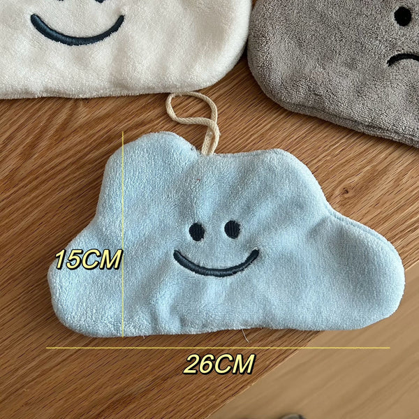 Moody Cloud Hanging Hand Towel Set