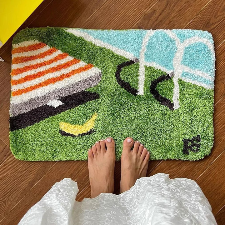 Swimming Banana Bath Mat
