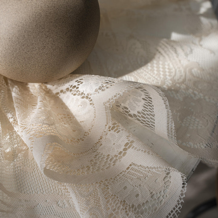 Royal Beige Lace Table Cloth