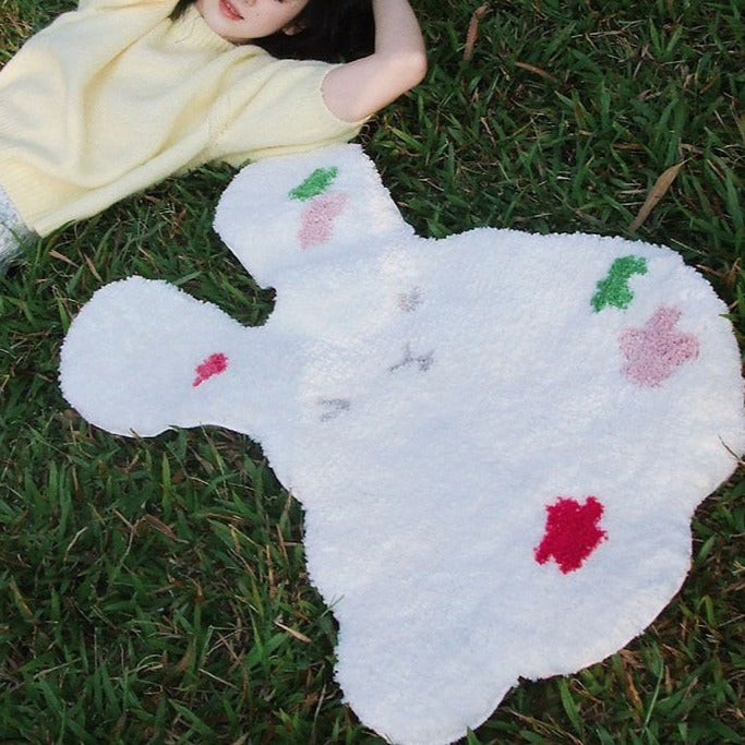 Shinning Bunny Bath Mat