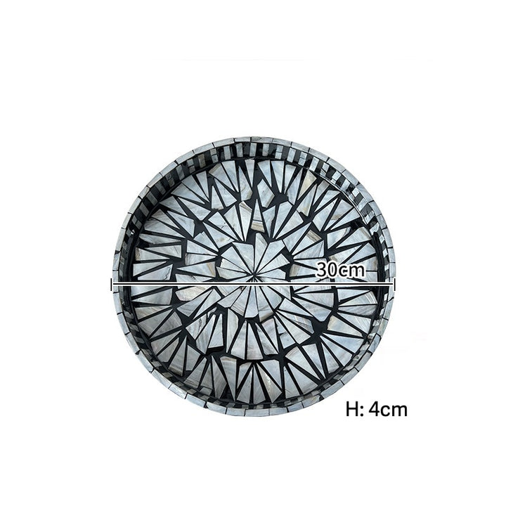 Sapphire Serenity Shell Tray