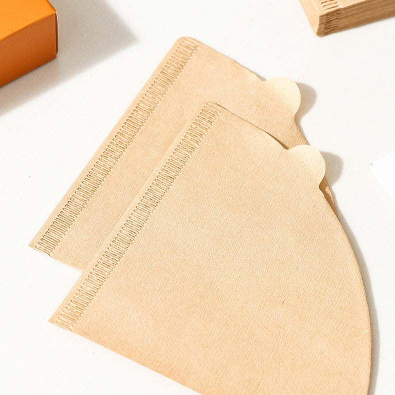 Triangle Coffee Filter Holder & Filter Set