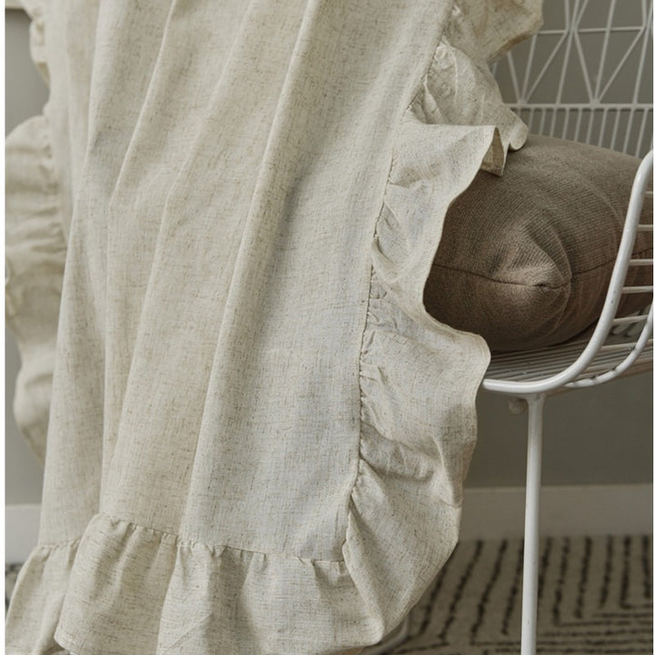 Have a Nice Day Ruffled Curtain