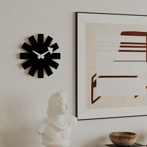 Star Burst Wall Clock