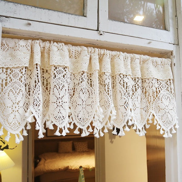 Retro Tassel Cabinet Curtain