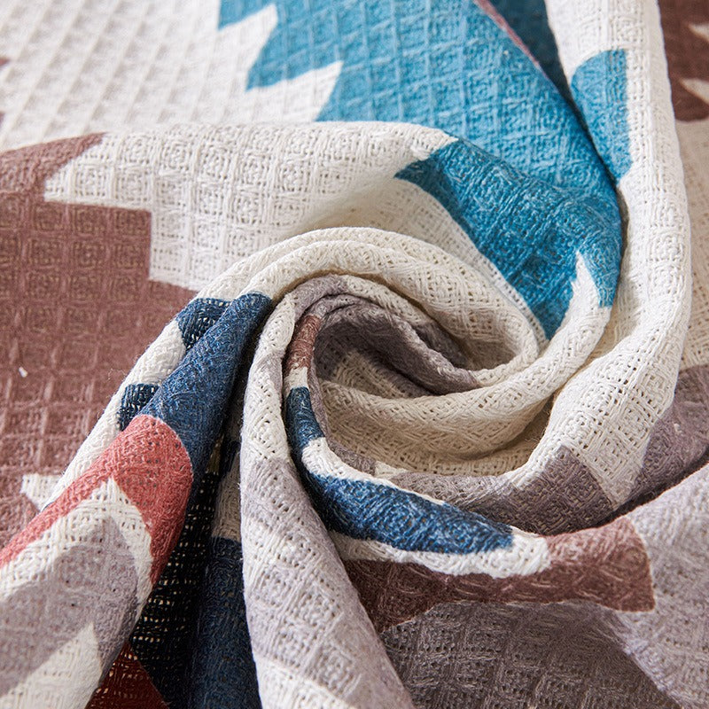 Retro Tribal Diamond Sofa Cover