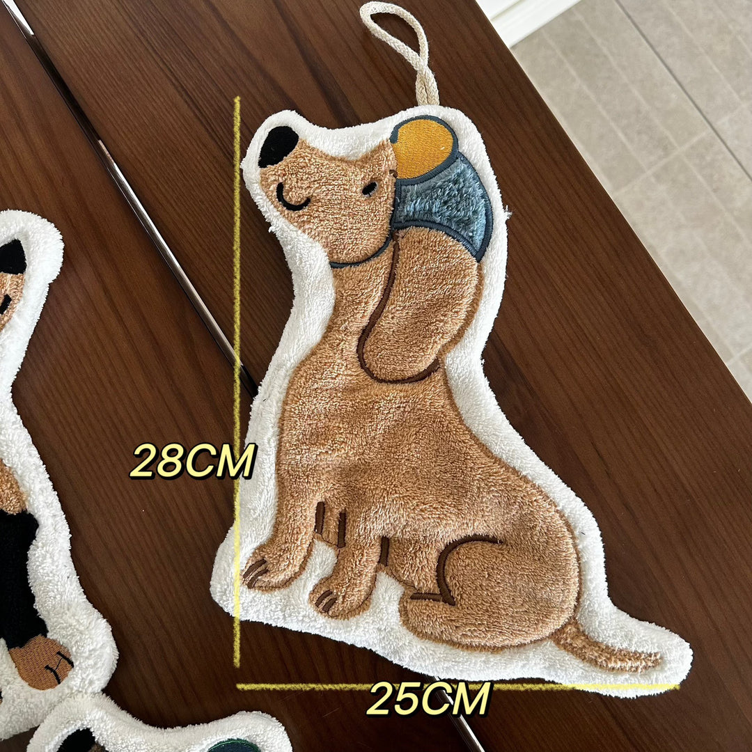 Hatventure Dachshund Hanging Hand Towel Set