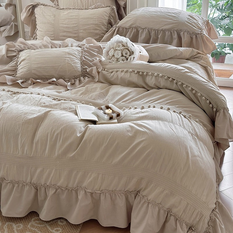 Parisian Ruffle Dream Bedding Set