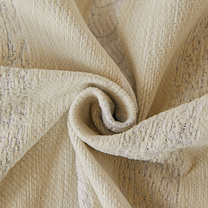 Cozy Vanilla Ribbon Sofa Cover