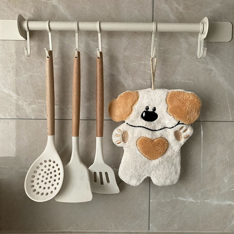 Beagle Twins Hanging Hand Towel Set
