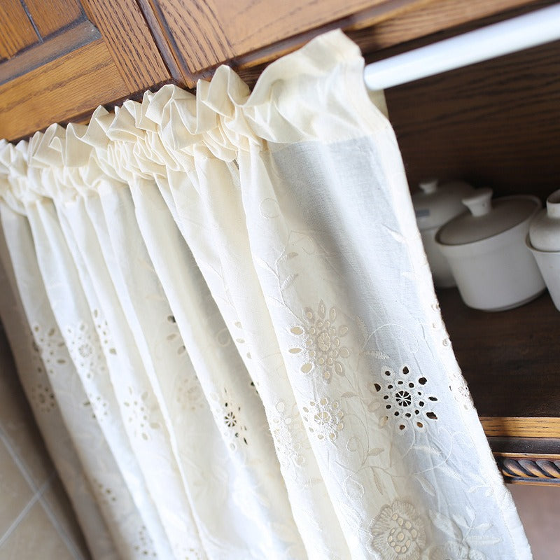 Romantic Lace Cabinet Curtain