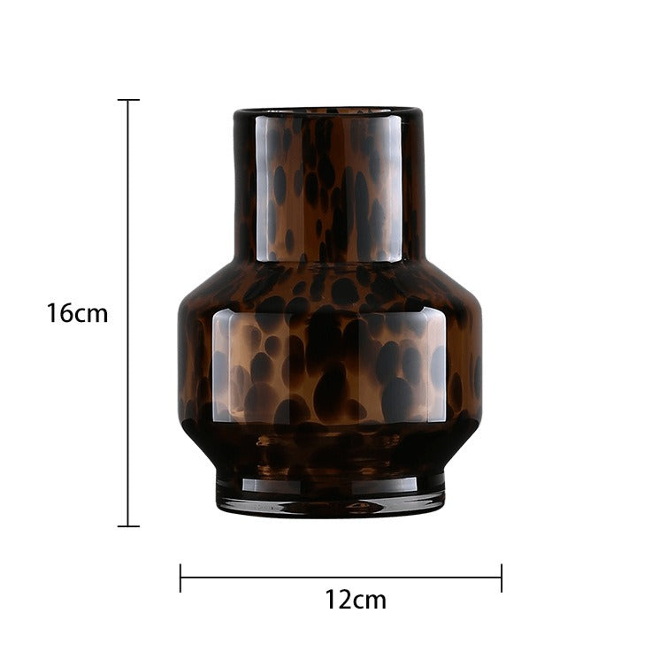 Tortoise Charm Glass Vase