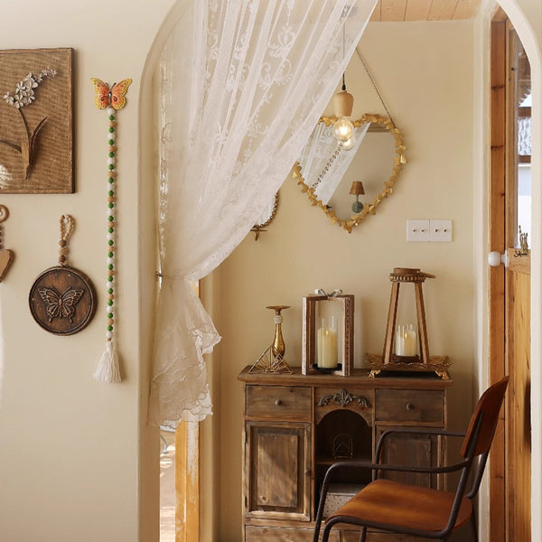 Romance Wave Lace Curtain