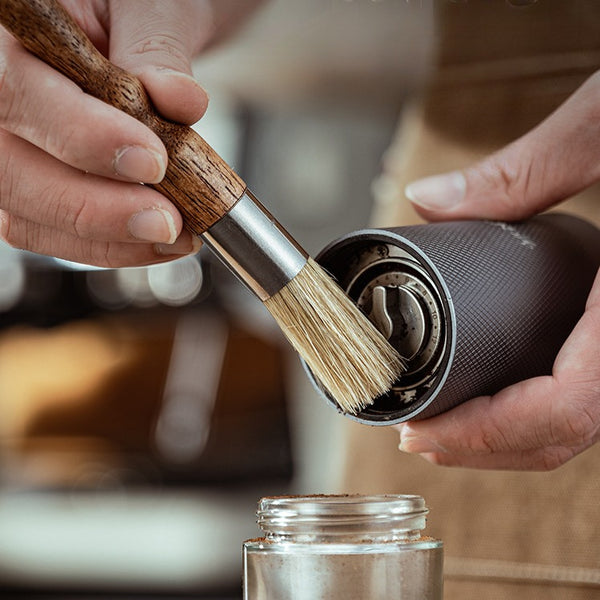 The Daily Grind Wooden Brush Set