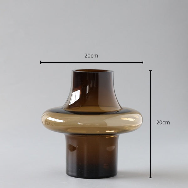 Sleek Line Glass Vase