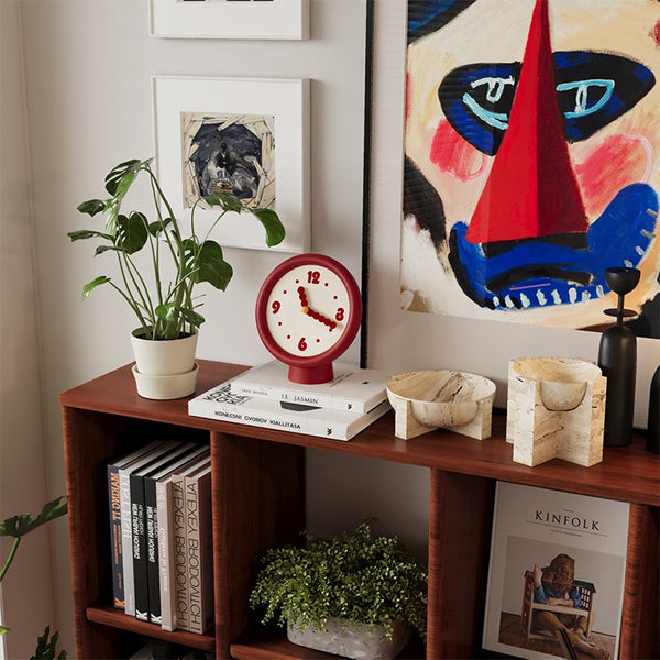 Retro Wave Desk Clock