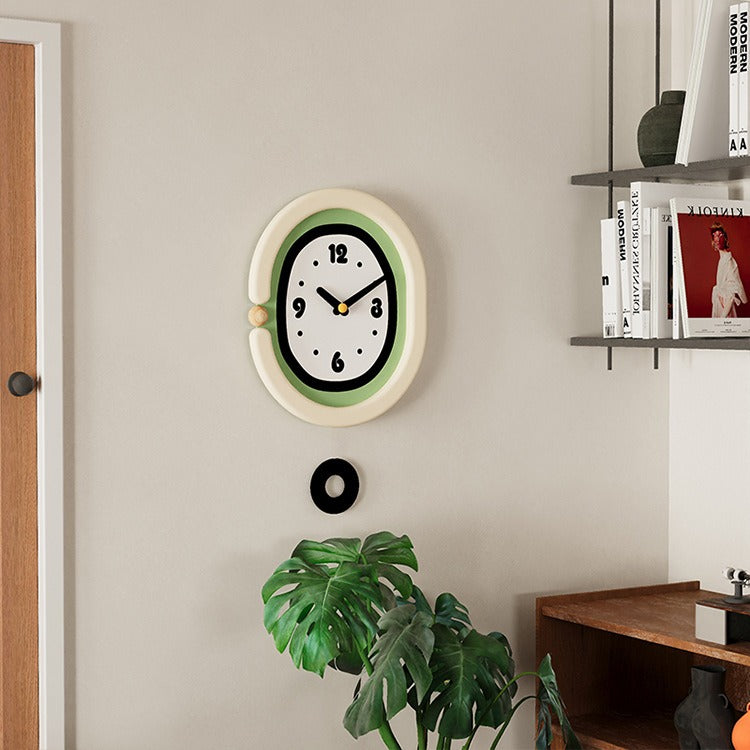 Grassy Green Wall Clock