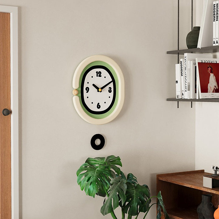 Grassy Green Wall Clock