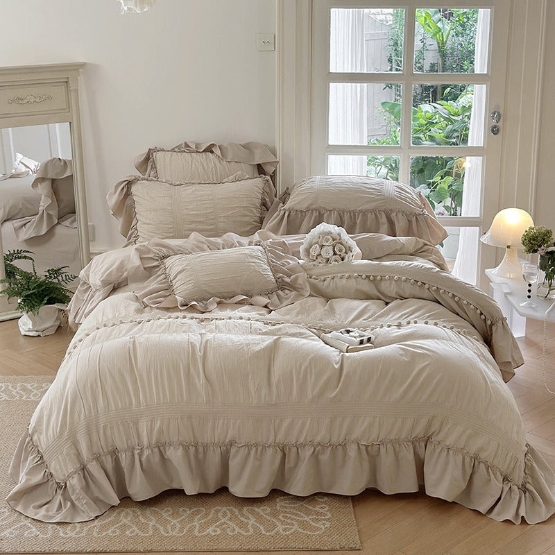 Parisian Ruffle Dream Bedding Set