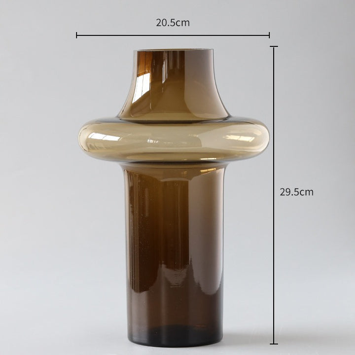 Sleek Line Glass Vase