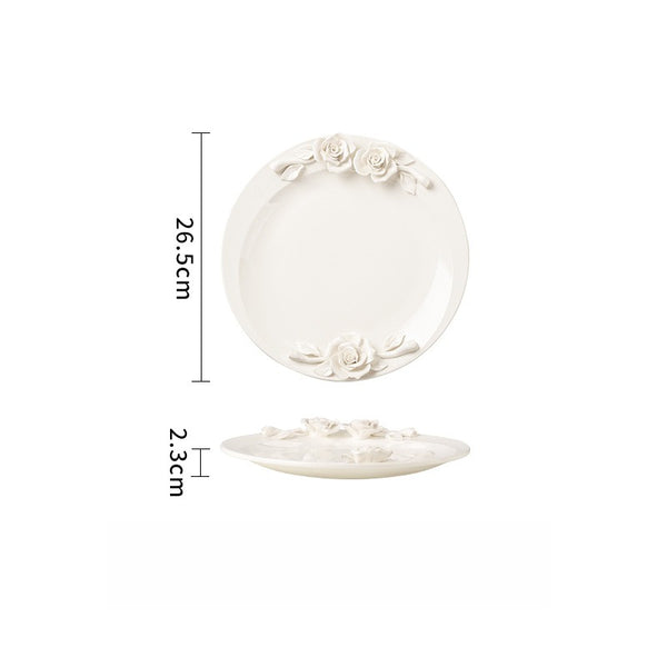 Rose‘s Secret Embossed Dinnerware