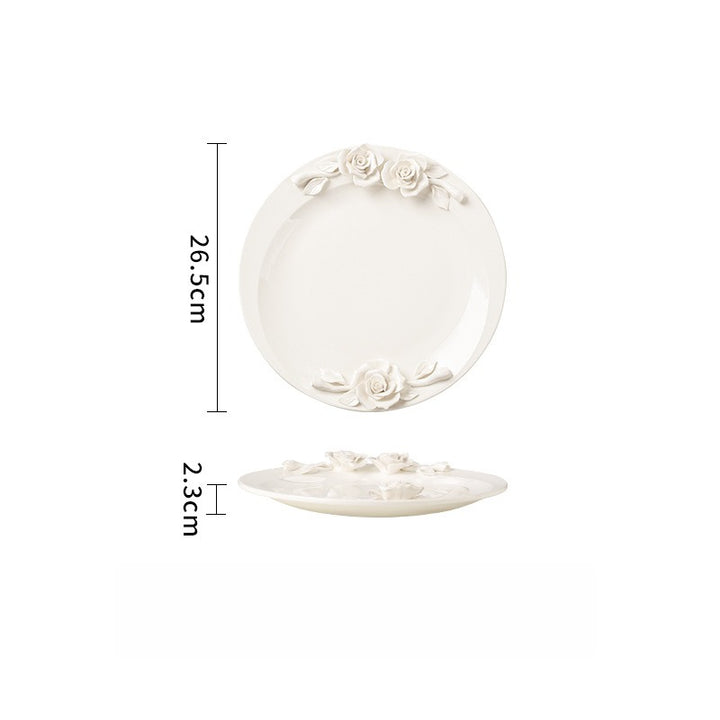 Rose‘s Secret Embossed Dinnerware