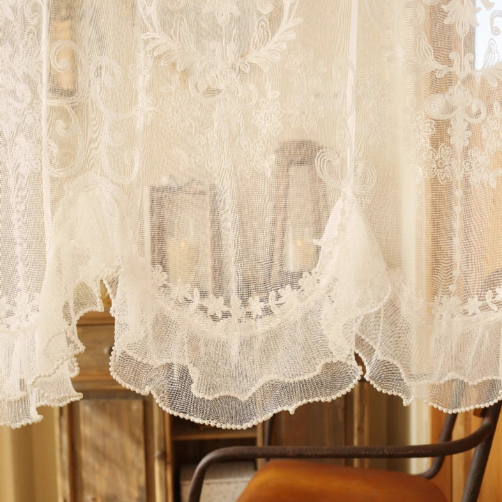 Romance Wave Lace Curtain