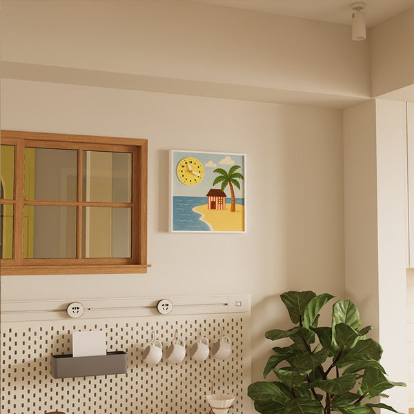 Sunny Beach Wall Clock