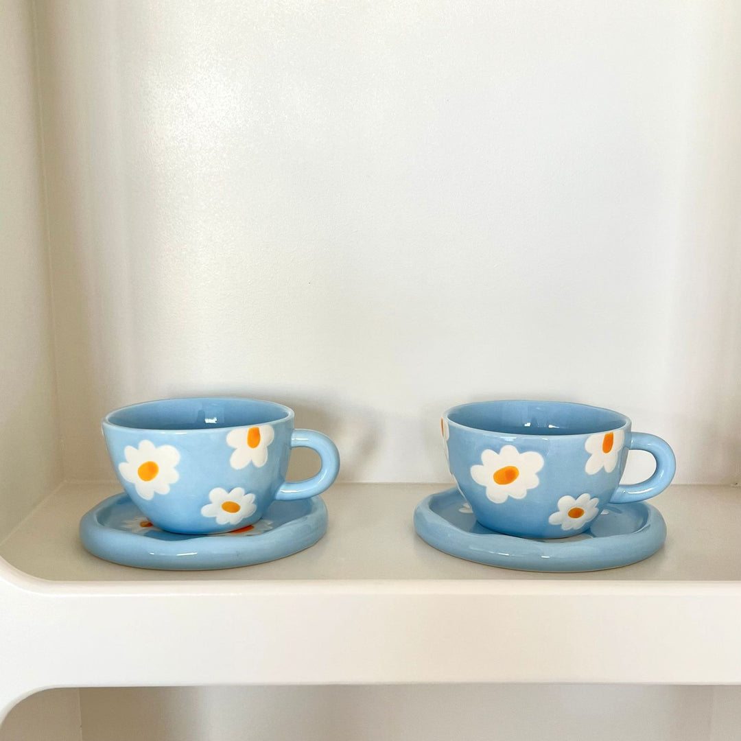 Sunny Blooms Teacup Set