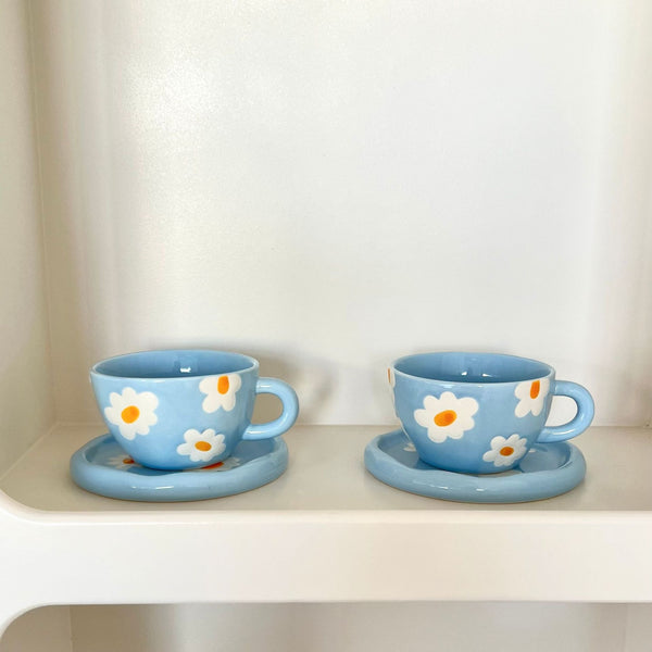 Sunny Blooms Teacup Set