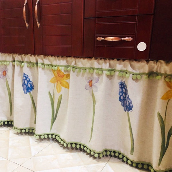 Blossom Cabinet Curtain