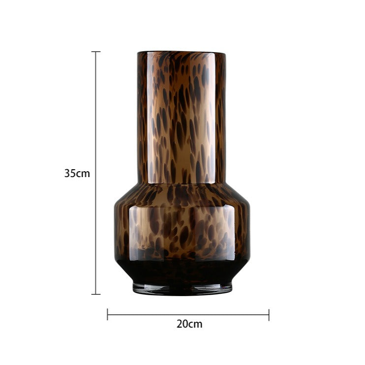 Tortoise Charm Glass Vase