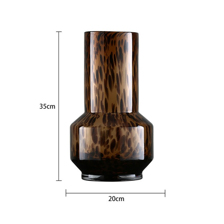 Tortoise Charm Glass Vase